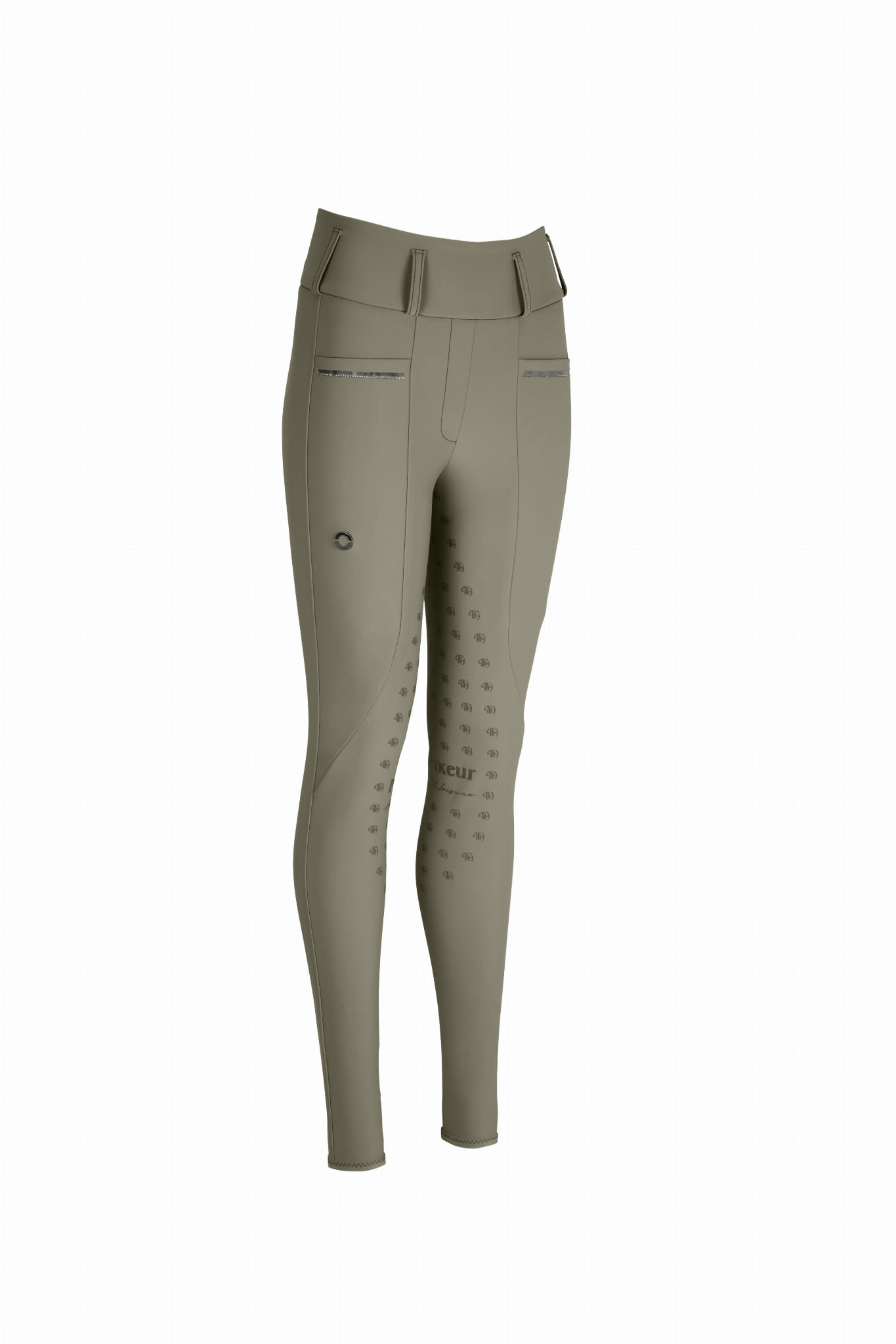 Pikeur Bryczesy dla dziewcząt Lilith Highwaist SD 9105 z pełnym lejem  Light Moos S/S 2025 - Cavalo